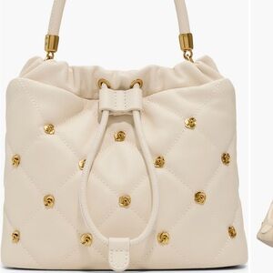 Ted Baker London Jenny Floral Stud satchel Crossbody Bag with Gold Accents